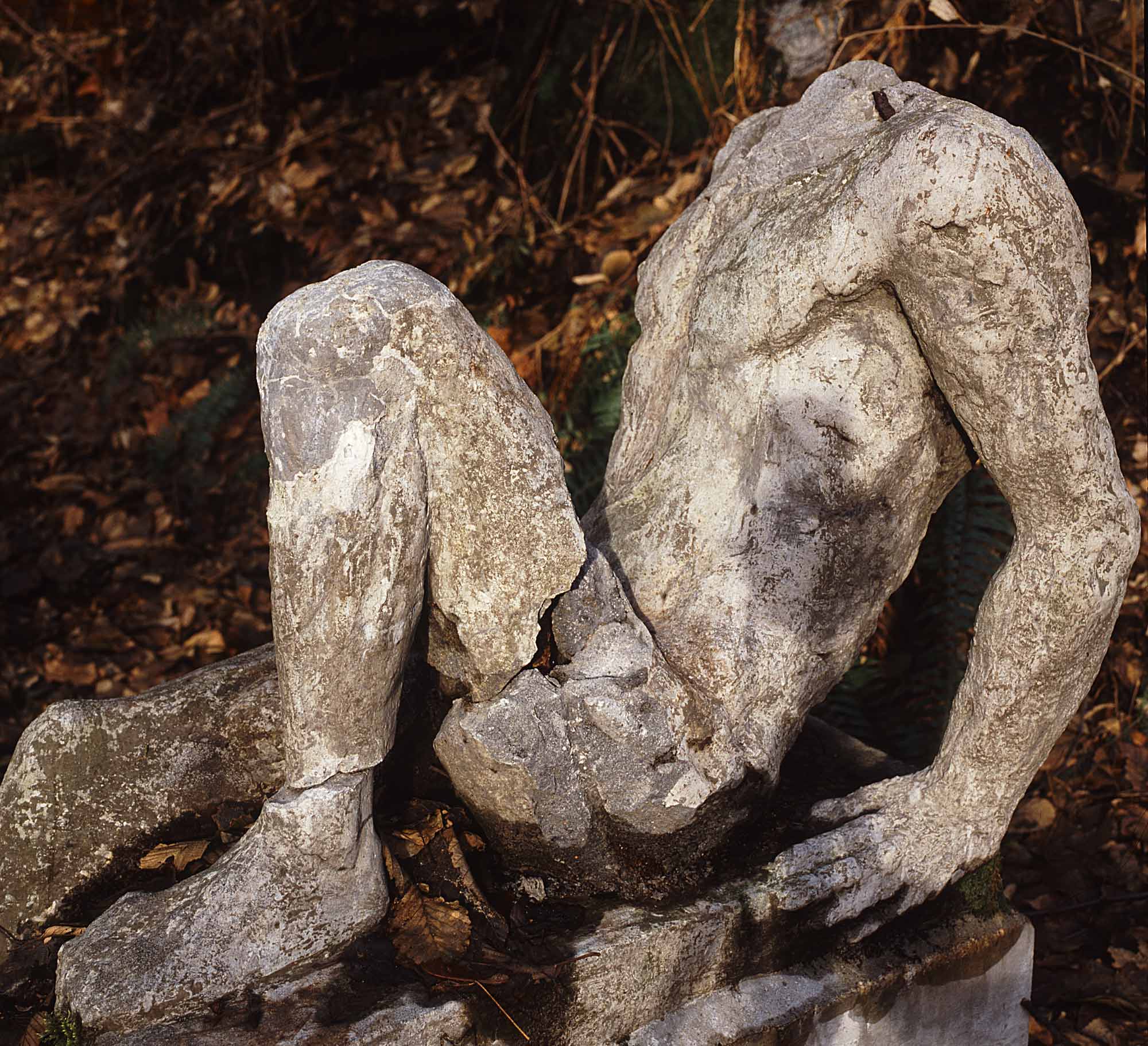 The Truckdriver - Sculpture by Gerhard Juchum