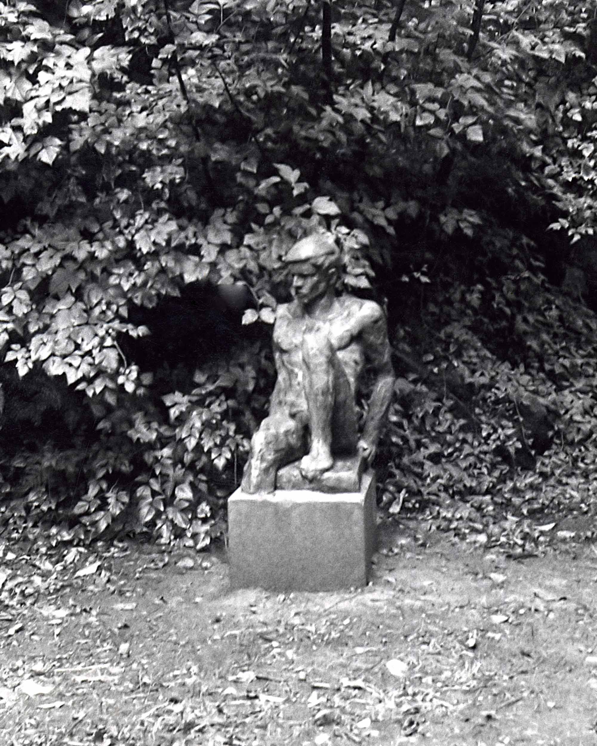 The Truckdriver - Sculpture by Gerhard Juchum